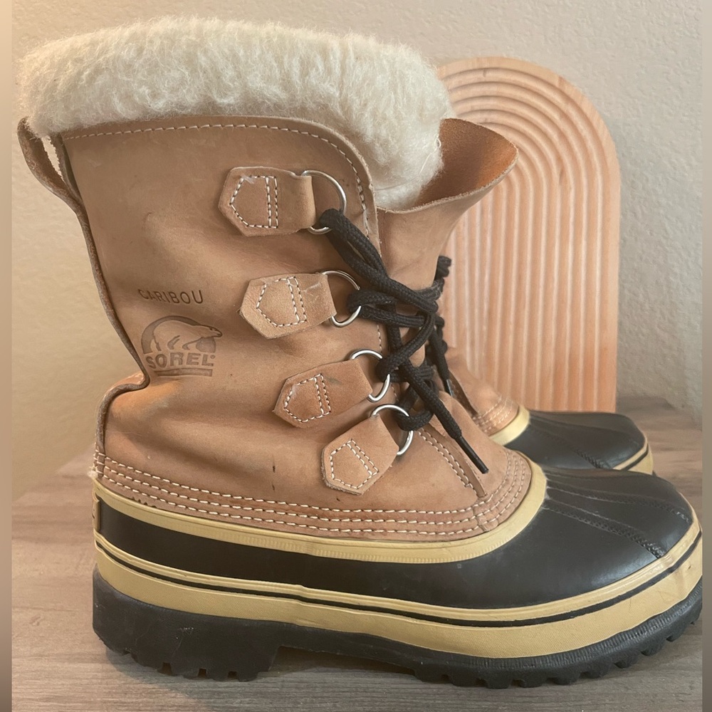 Original Sorel Caribou Winter Boots Made in Canada Women’s